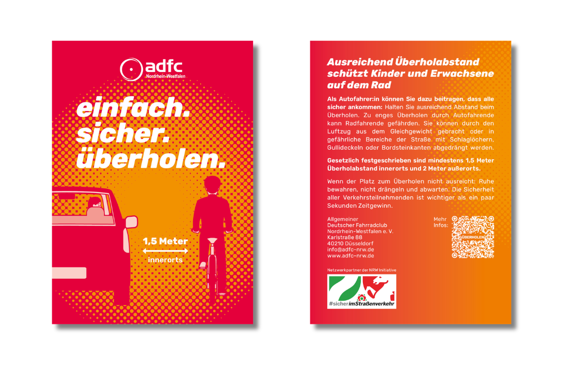 Ansicht Flyer DIN A6 einfach sicher überholen