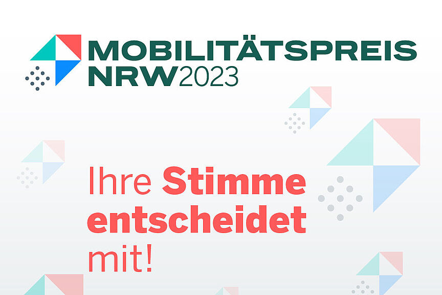 Mobilitätspreis NRW 2023 Mobilitätspreis NRW 2023