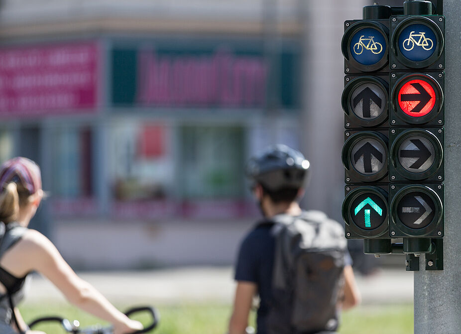Radfahren in der Stadt Radfahren in der Stadt