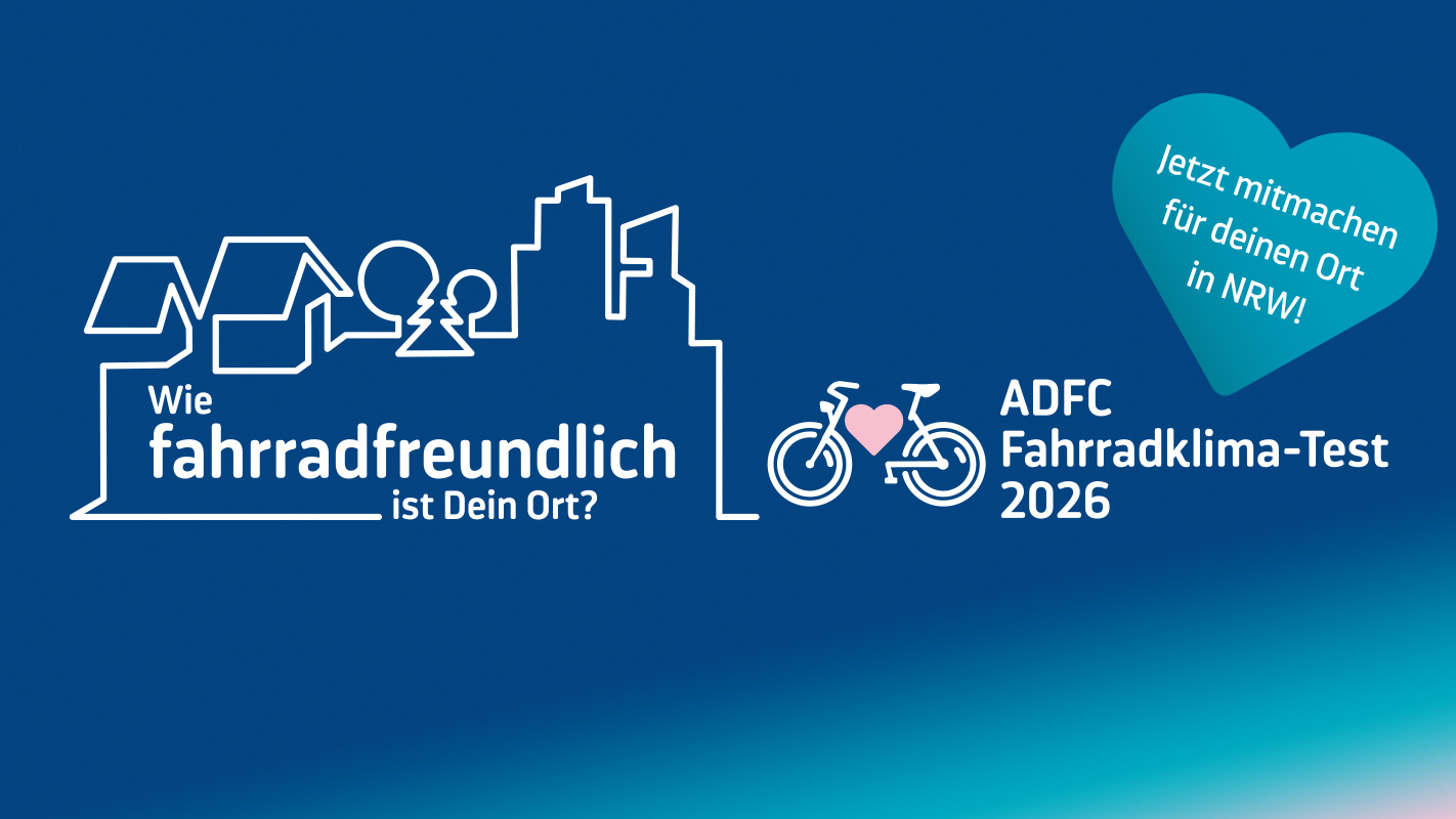 ADFC-Fahrradklima-Test 2026 in NRW