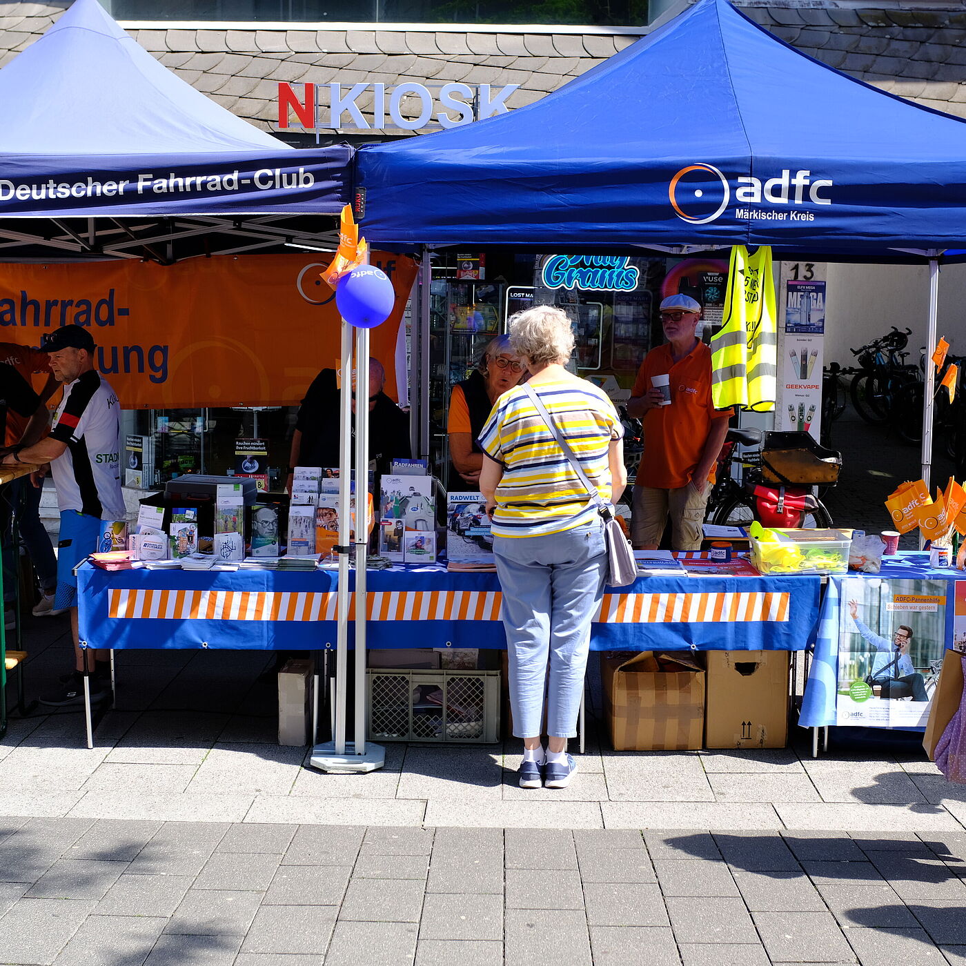 2026_05_30_SicherimStrassenverkehr_Arnsberg_ADFC-NRW ADFC vor Ort. Infostand mit Codierung, Ergonomie-Checks und mehr.