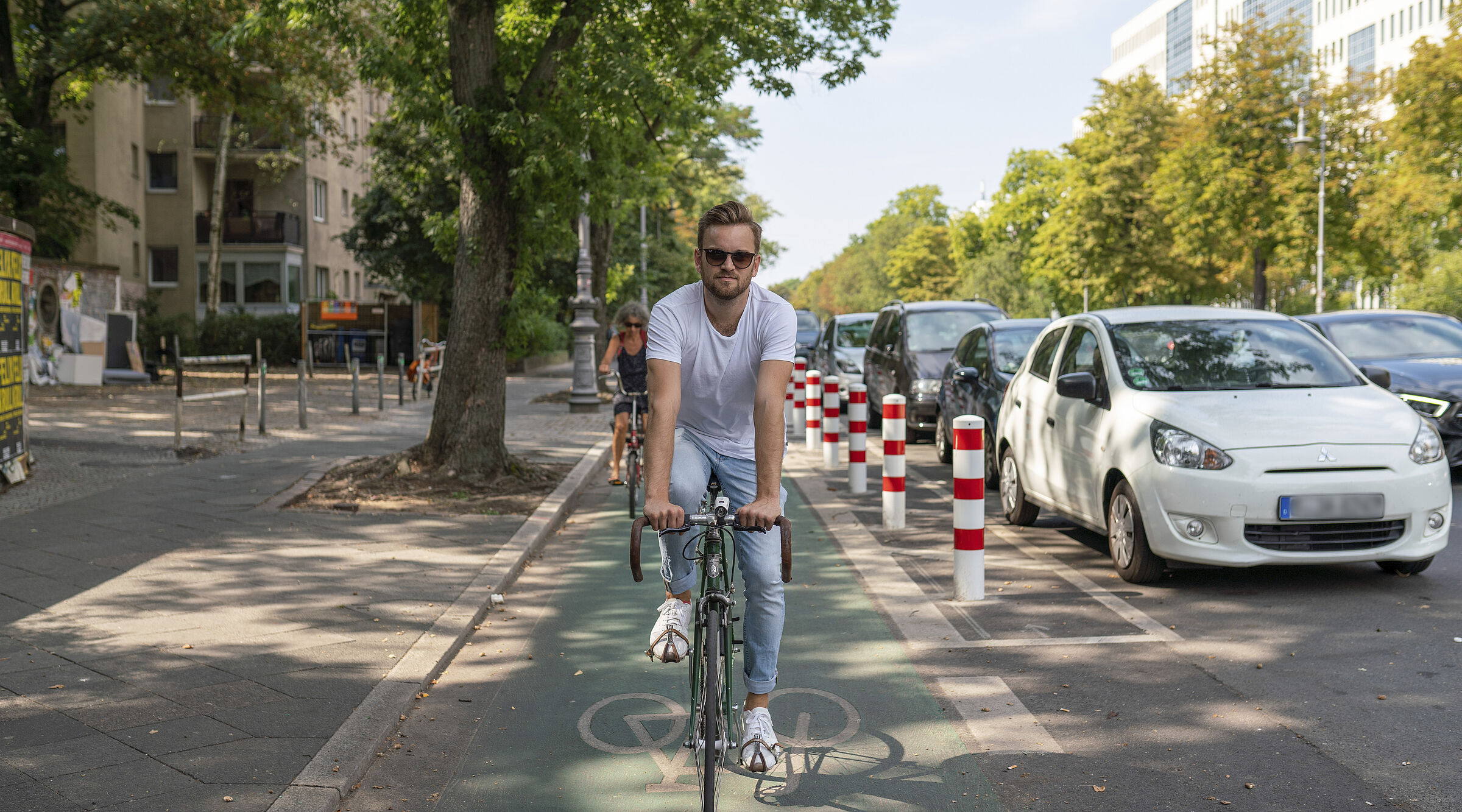 Radfahren in der Stadt