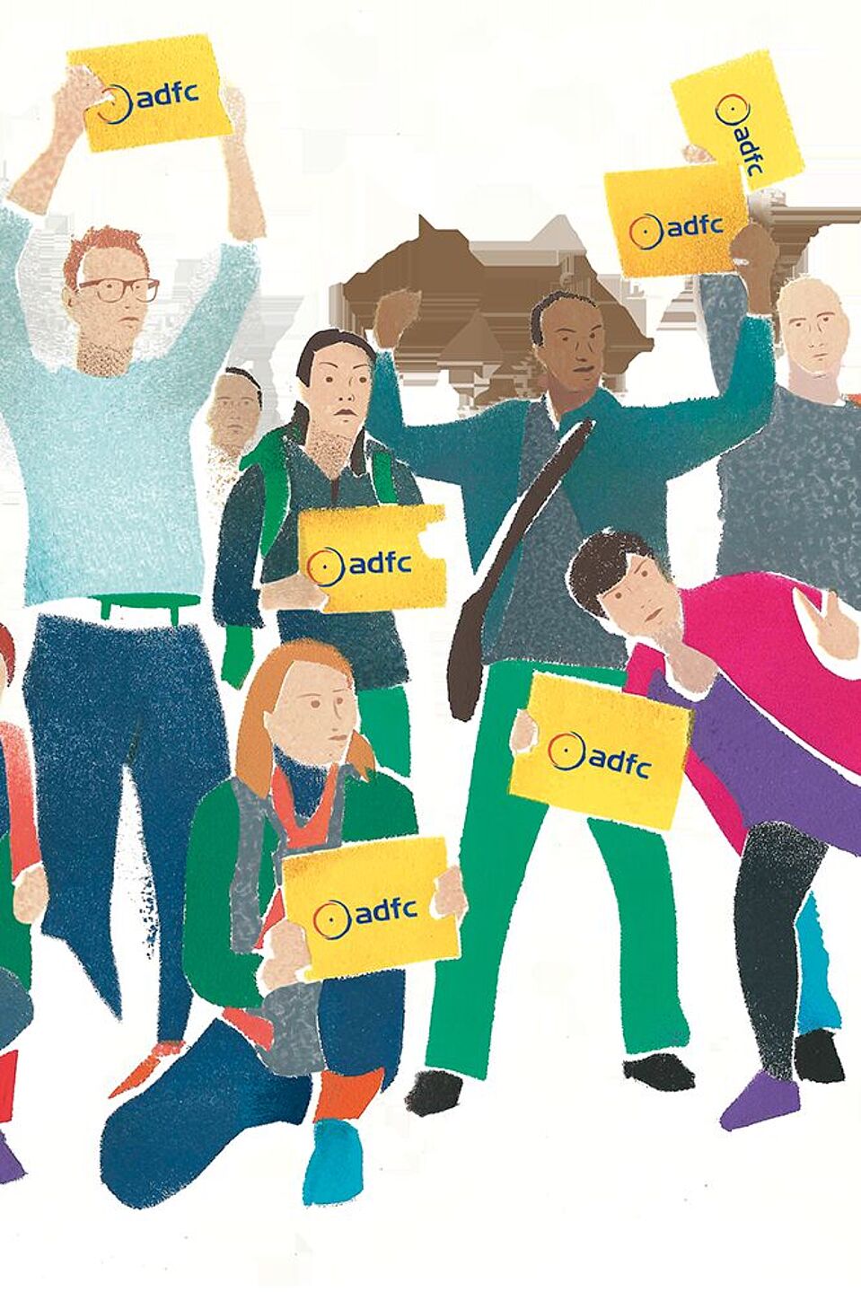 Abstimmung Gruppe Illustration Abstimmung Gruppe Illustration